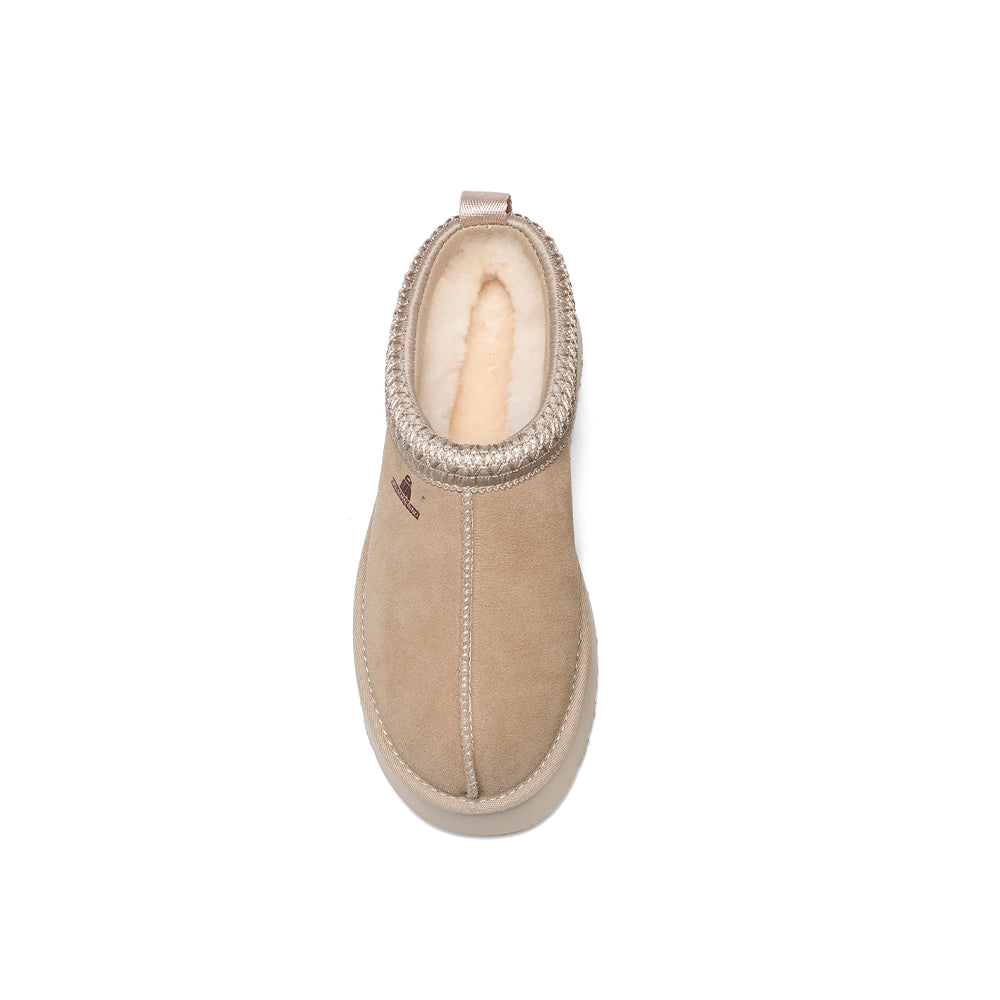 DREAMMERINO Premium Tassie Platform Slippers