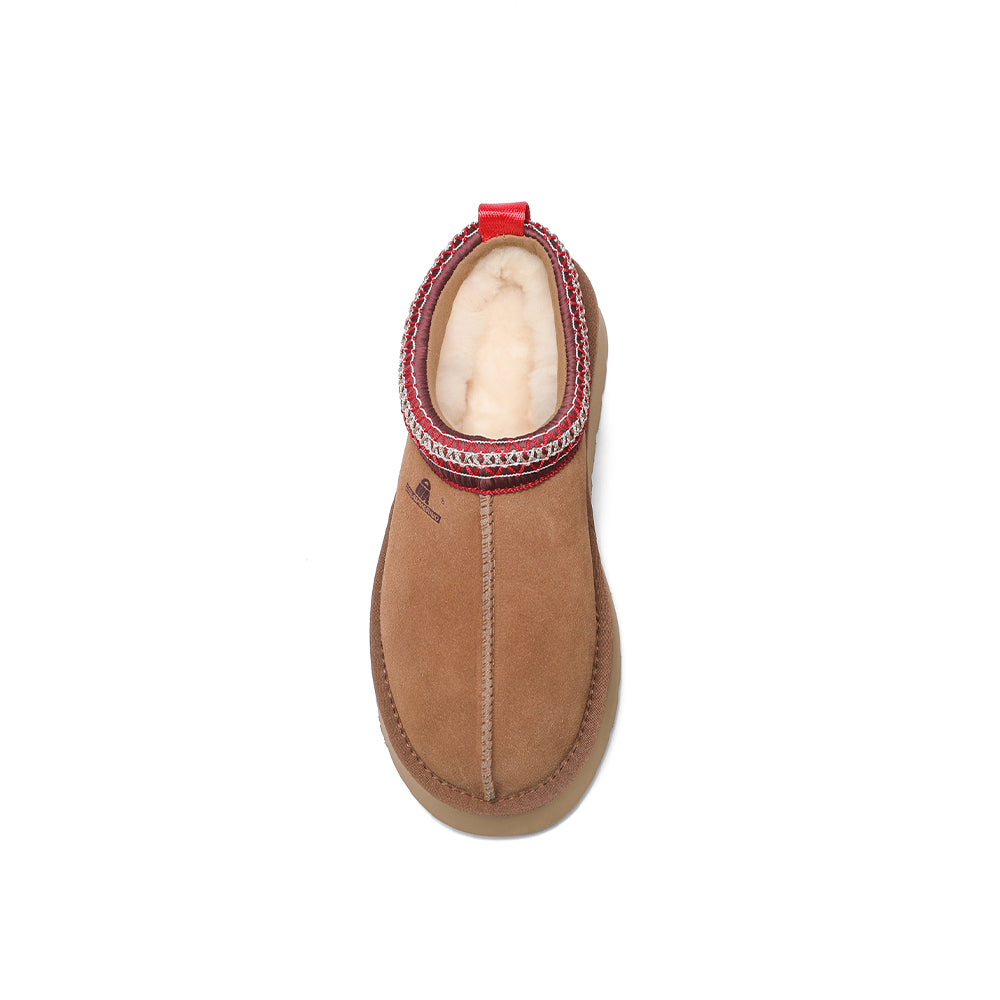 DREAMMERINO Premium Tassie Platform Slippers