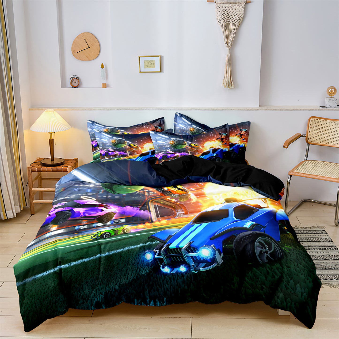 Racing Cars Quilt/Duvet/Doona Cover Set