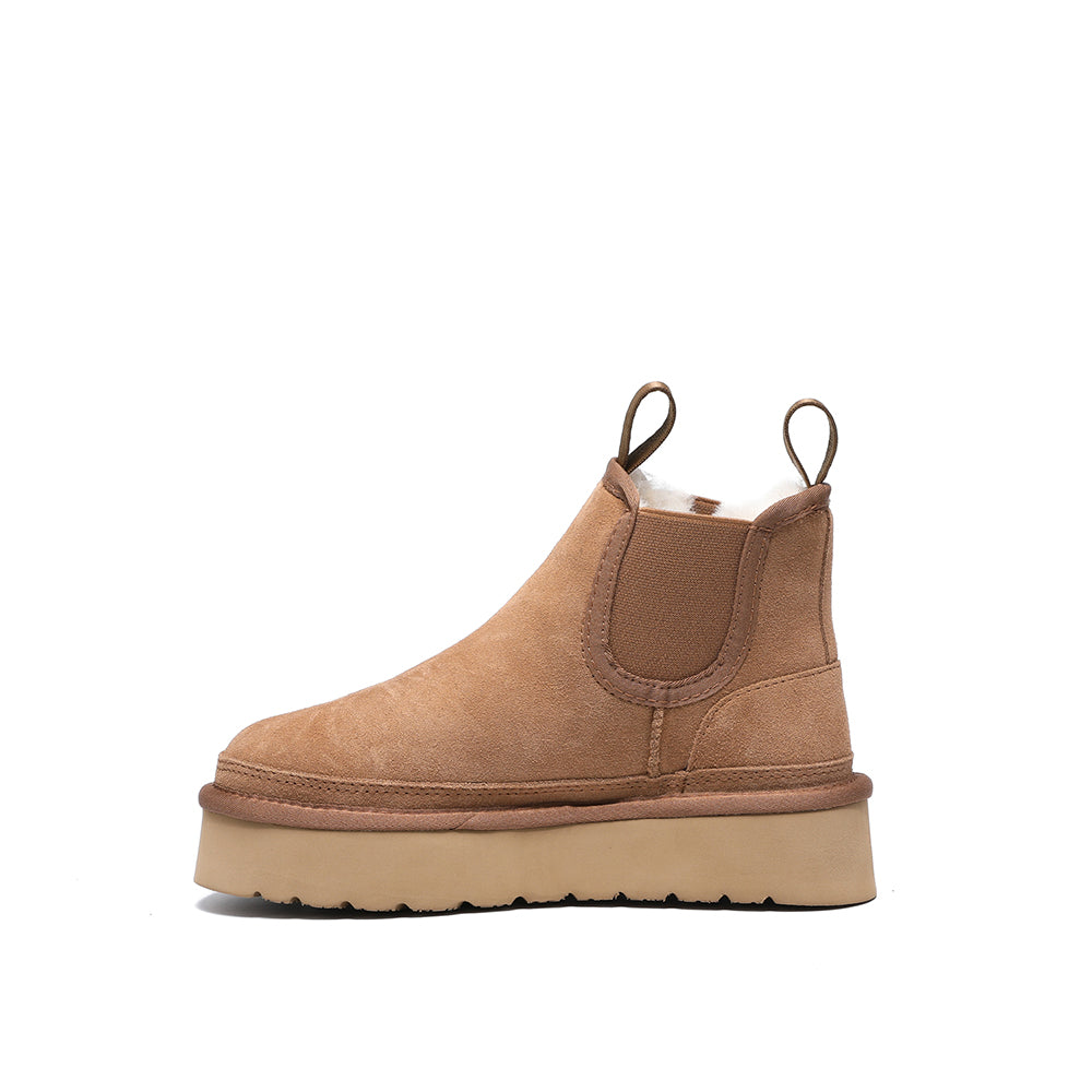 DREAMMERINO Chelsea Platform  Boot