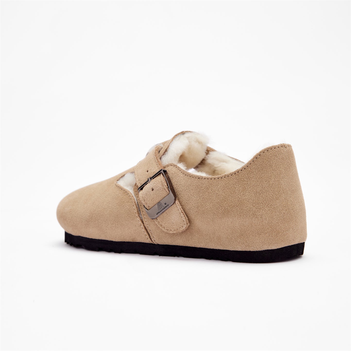 DREAMMERINO Premium Shearling Mule Loafers