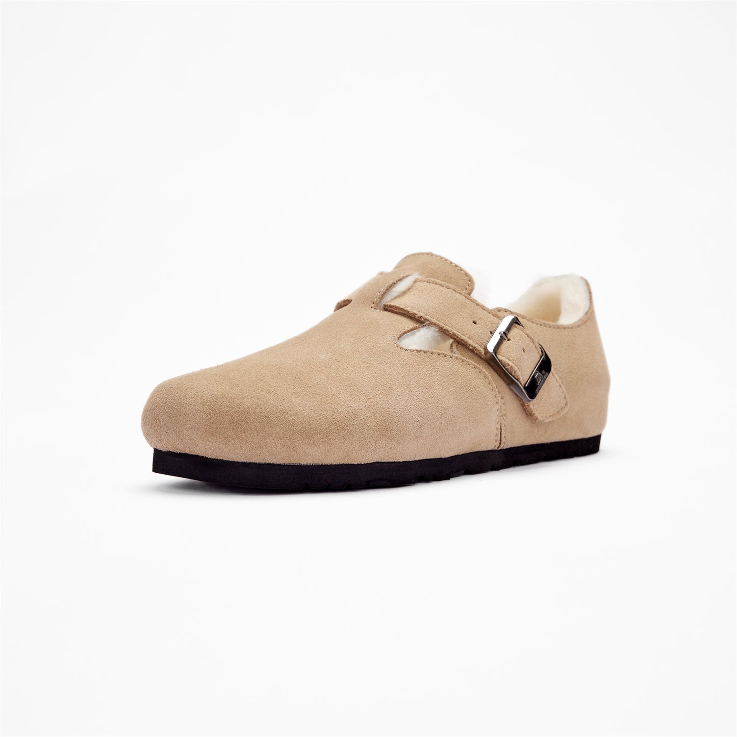 DREAMMERINO Premium Shearling Mule Loafers