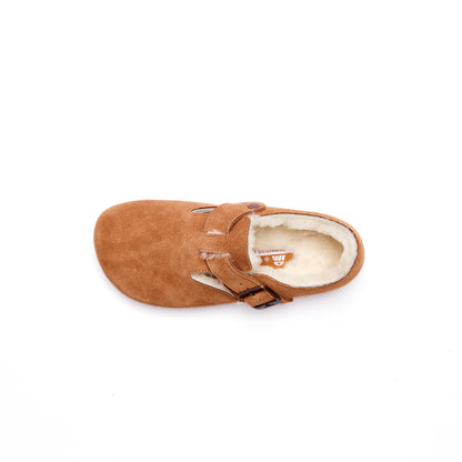 DREAMMERINO Premium Shearling Mule Loafers