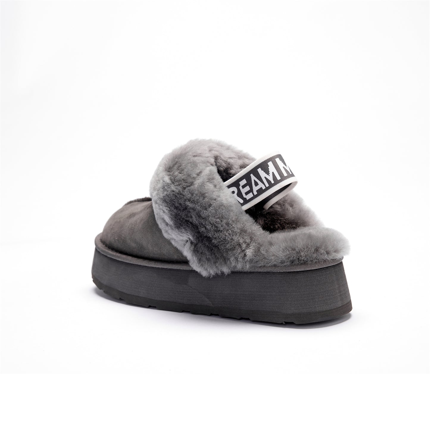 DREAMMERINO Platform Slippers Backstrap Scuff