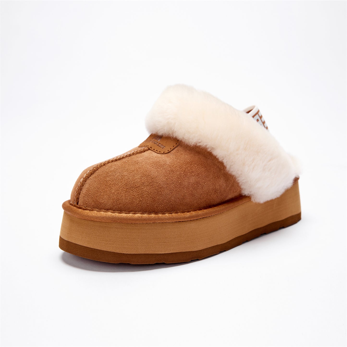 DREAMMERINO Platform Slippers Backstrap Scuff