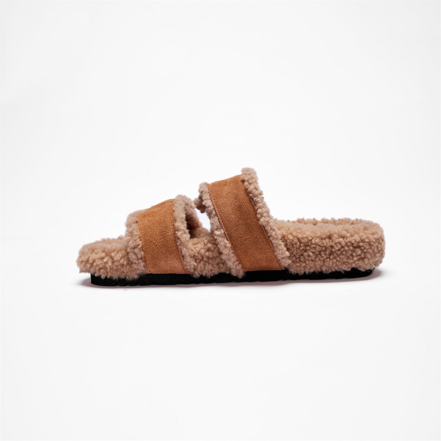 DREAMMERINO Lamb Wool Slides Slippers