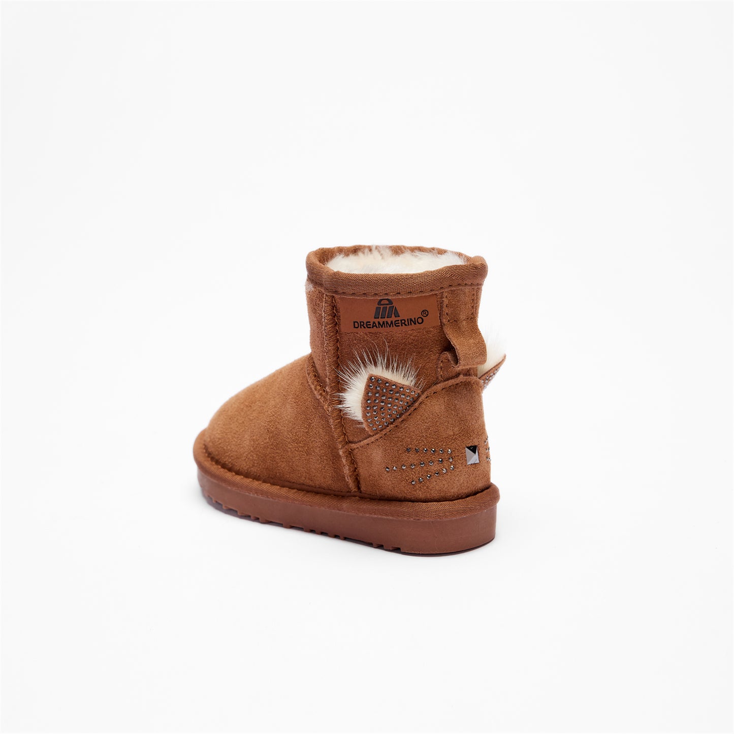 Unisex Kids Short Classic Cat Style Boots