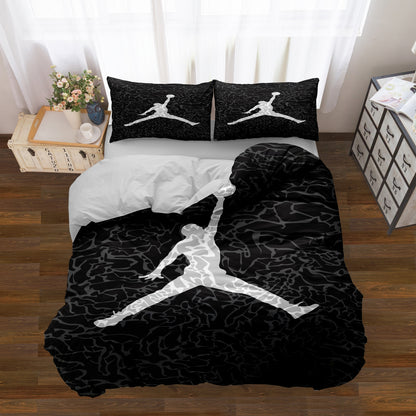 AU Basketball Jordan Quilt Duvet Cover Bedding Set - Single/Double/Queen/King