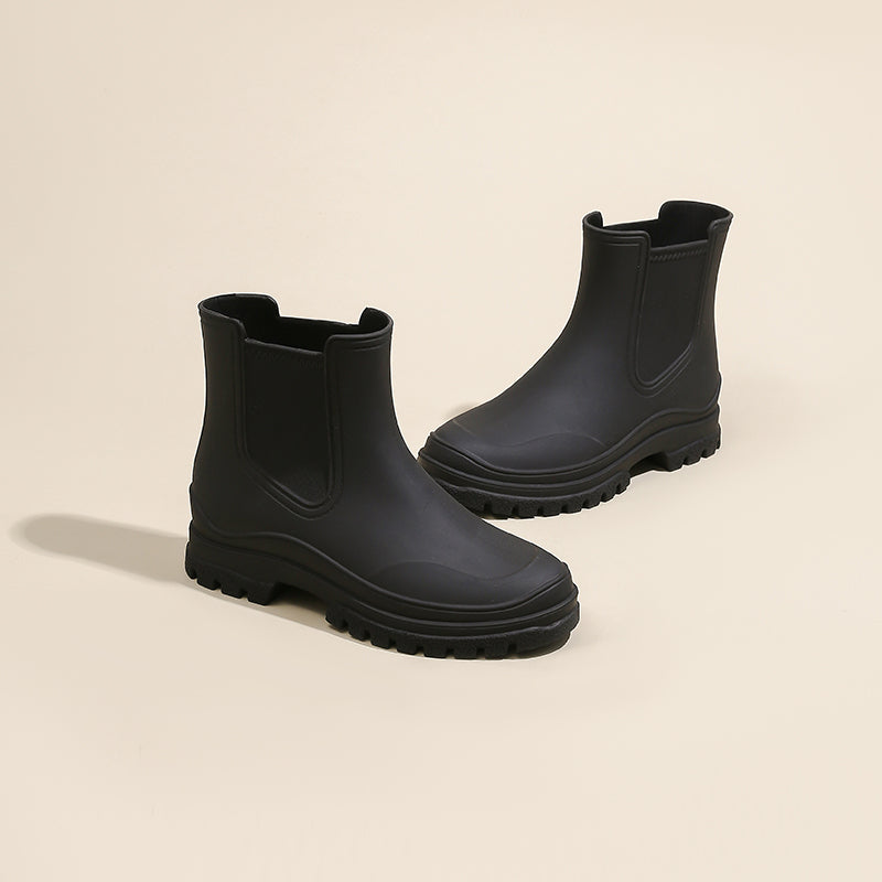 Women's Short Elastic Rain Boots Waterproof