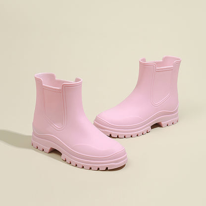 Women's Short Elastic Rain Boots Waterproof