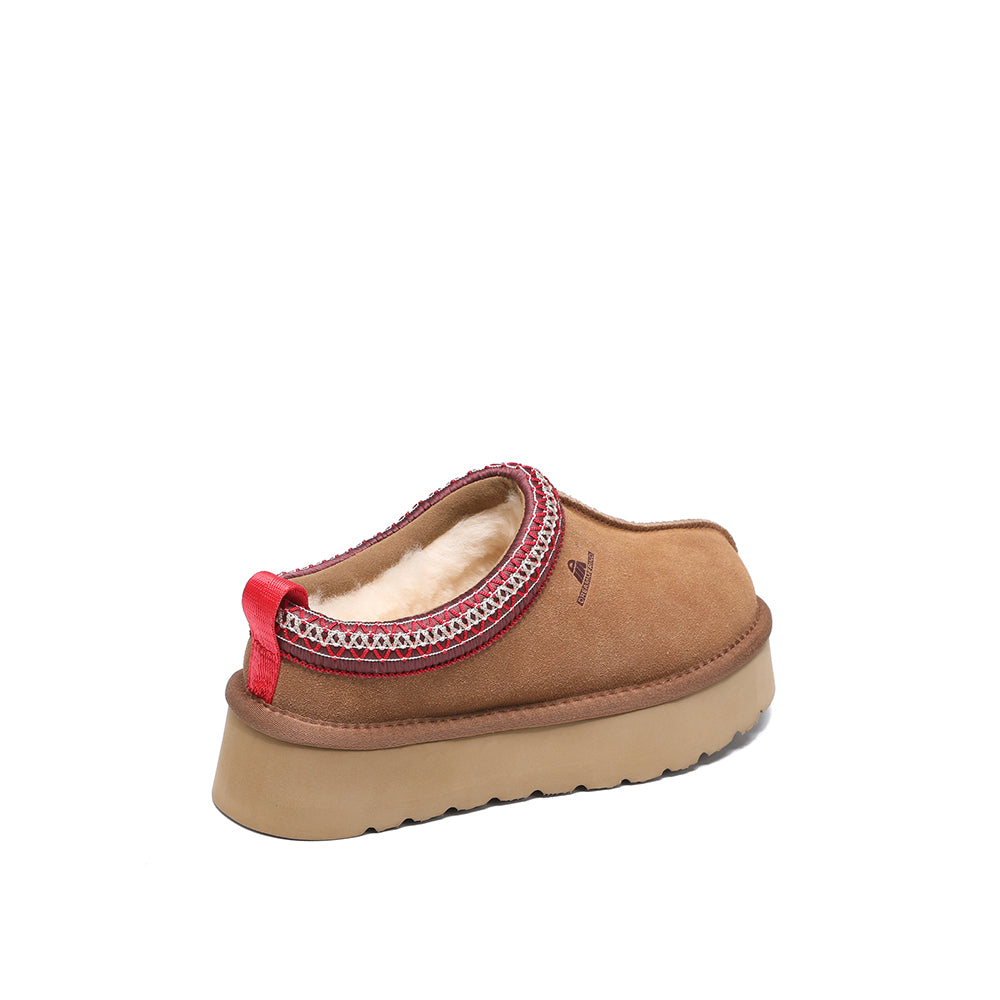 DREAMMERINO Premium Tassie Platform Slippers