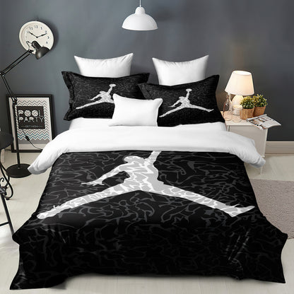 AU Basketball Jordan Quilt Duvet Cover Bedding Set - Single/Double/Queen/King