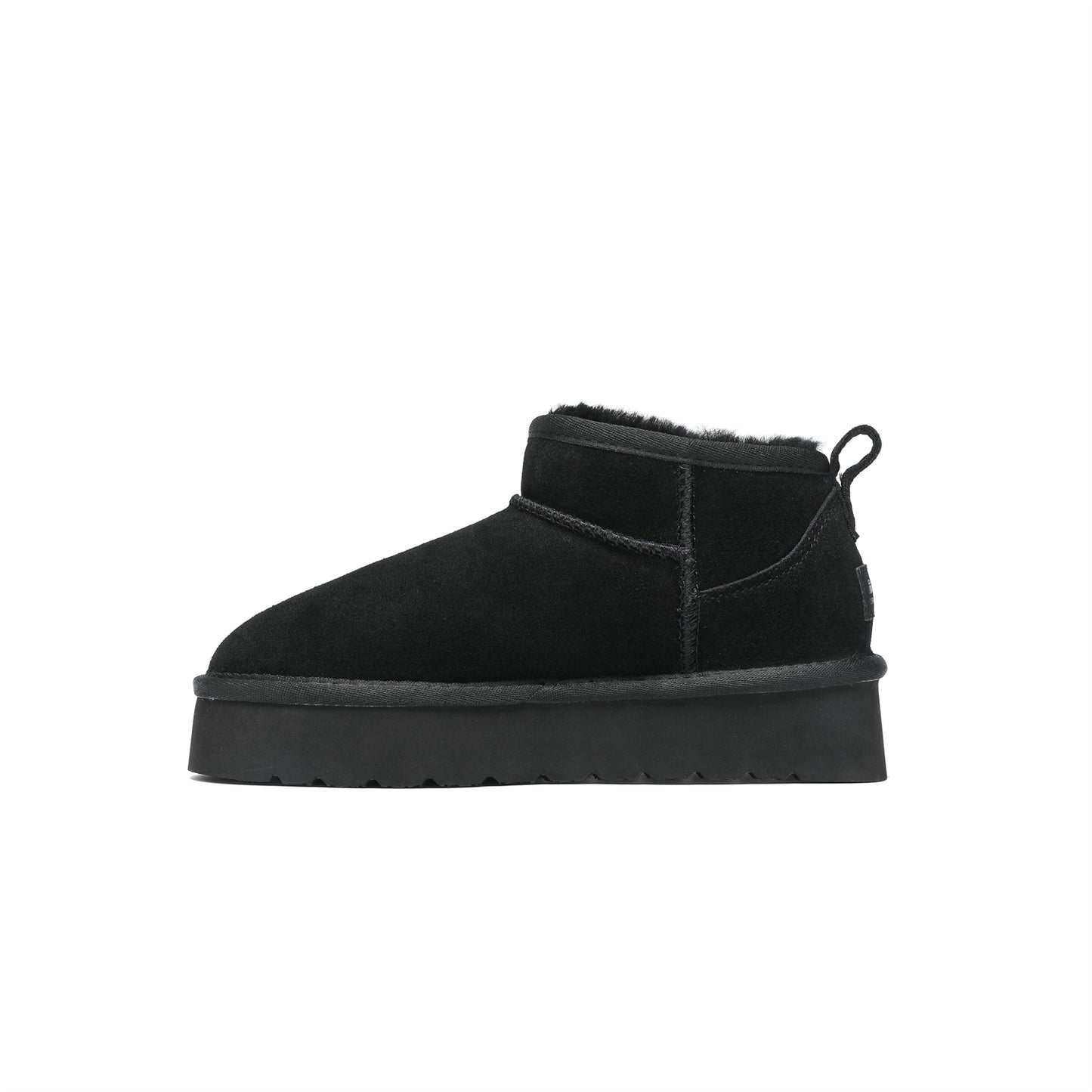 Zip Up Platform UGG Boots