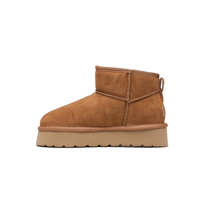 Zip Up Platform Ultra Mini UGG Boots