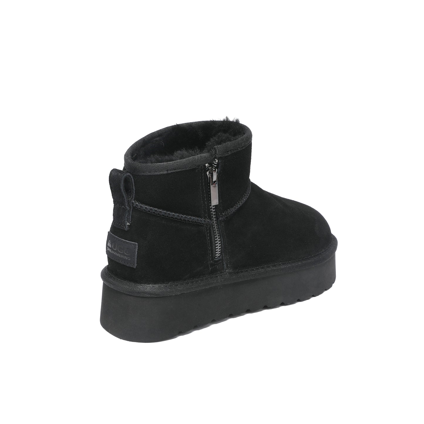 Zip Up Platform Ultra Mini UGG Boots