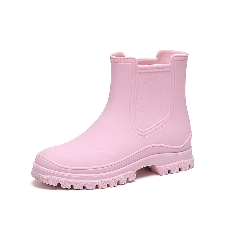 Women's Short Elastic Rain Boots Waterproof